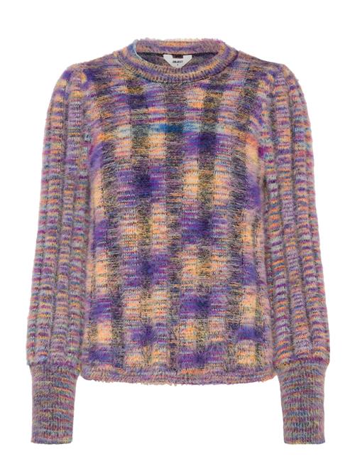 Se Object Objtalpa Knit Re L/S Pullover 135 Object Patterned ved Booztlet