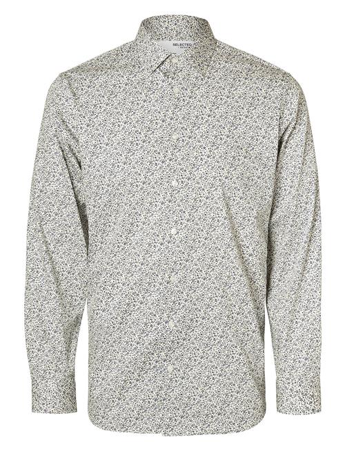 Selected Homme Slhslim-Performance Aop Shirt Ls Selected Homme Patterned