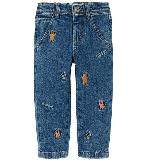 Se Name It Jeans - NmmSilas - Dark Blue Denim ved KidsWorld