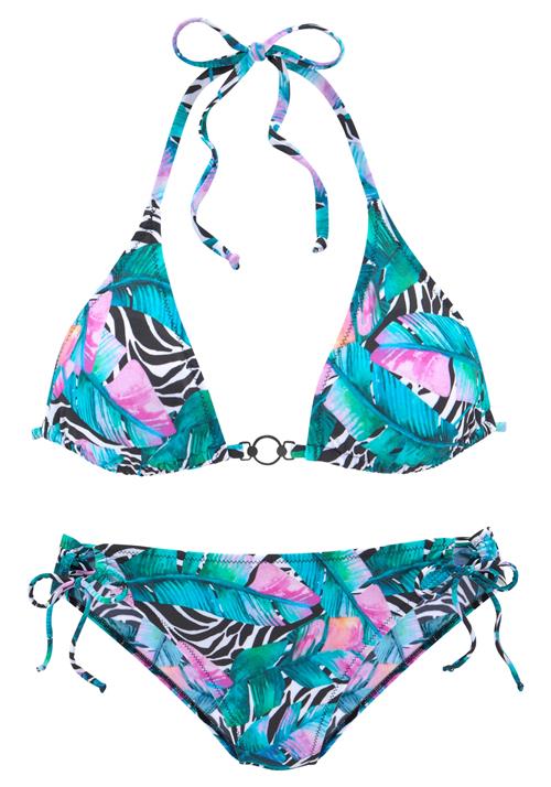 VIVANCE Bikini  smaragd / jade / orkidee / hvid