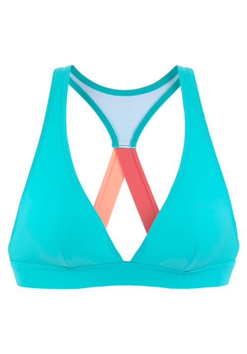 LASCANA ACTIVE Sportsbikinioverdel  aqua / koral / melon