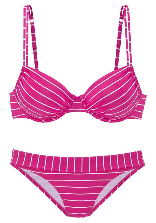 VIVANCE Bikini  pink / hvid