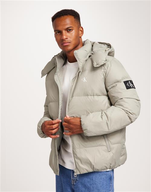 Calvin Klein Jeans Essentials Down Jacket Vinterjakker Grå