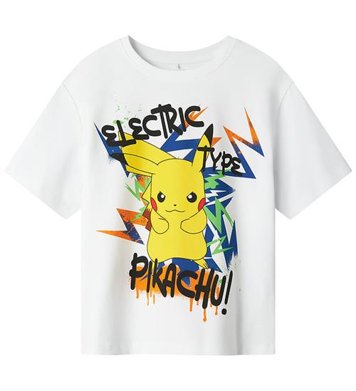 Se Name It T-Shirt - NkmOde - Pokemon - Bright Wide ved KidsWorld