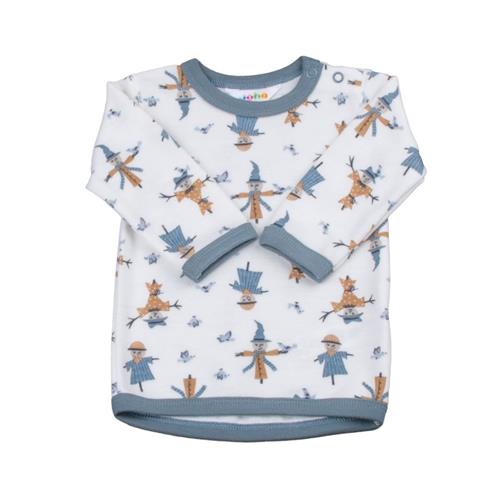 Se Joha Langærmet t-shirt Off White |  | 110 cm ved Babyshop