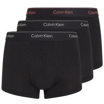 Calvin Klein Holiday Modern Cotton Low Rise Trunk Sort bomuld Medium Herre