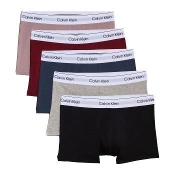 Calvin Klein 5P Holiday Modern Cotton Trunks Flerfarvet bomuld Medium Herre