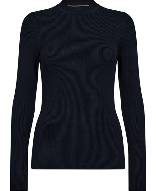 BOSS Feskiera Kvinde Dark Blue Sweaters Str L - hos Magasin