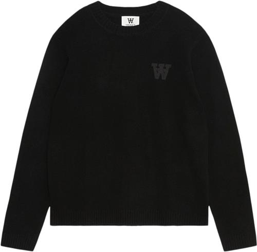 Wood Wood Wwtay AA CS Jumper Kvinde Black Langærmede Bluser Str XL - hos Magasin