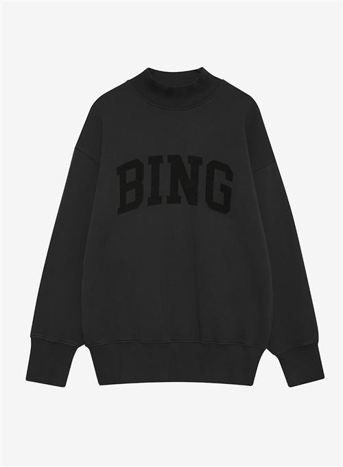 Se Anine Bing Bradie Sweatshirt Bing Black ved Number Nine