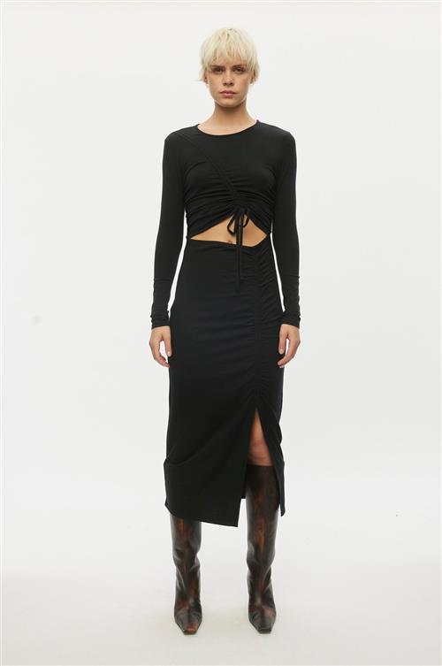 Oval Square Kate Dress Kvinde Black Kjoler Str XS - hos Magasin