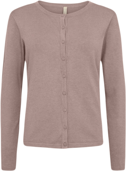 Se soyaconcept Scdollie 446 Kvinde 94160 Woodrose Melange Cardigans Str XXL - Nylon hos Magasin ved Magasin