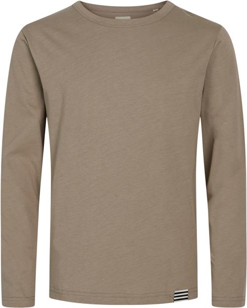 Mads Nørgaard - Copenhagen Organic Thorlino L/S Tee FAV Str 8 år - Rainy Day Langærmede T-shirts Bomuld hos Magasin