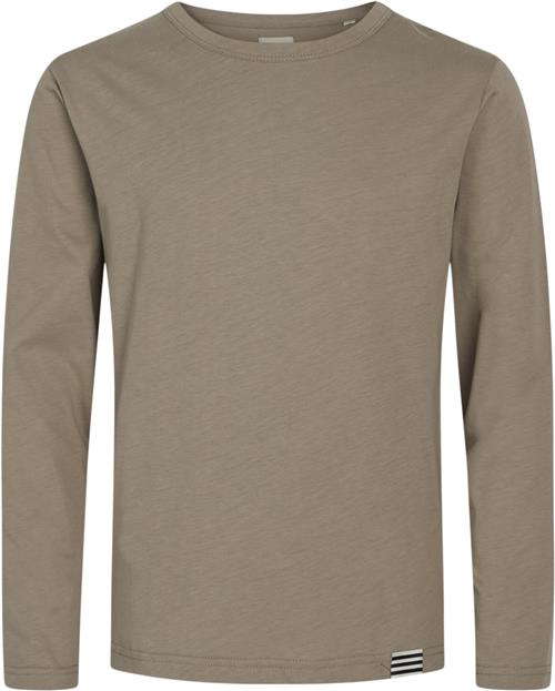 Se Mads Nørgaard - Copenhagen Organic Thorlino L/S Tee FAV Str 10 år - Rainy Day Langærmede T-shirts Bomuld hos Magasin ved Magasin