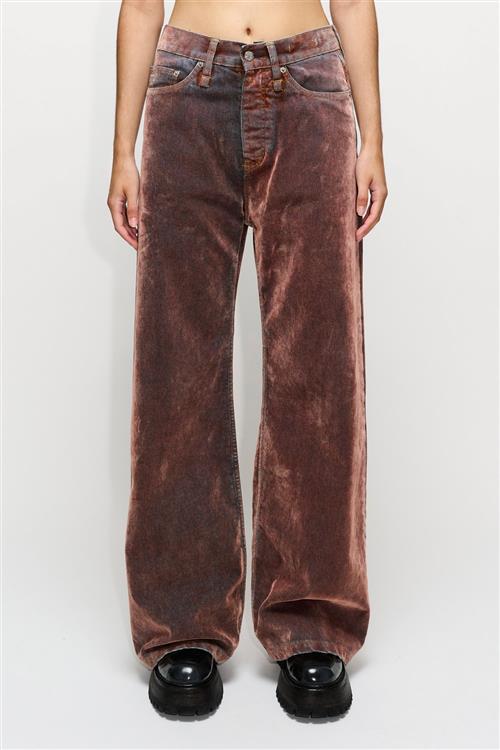 Se Hope Skid Jeans Kvinde Rust Flock Jeans Str 27 - Denim hos Magasin ved Magasin