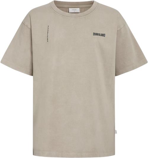 Grunt Grusgar Tee Str XL/16Y - Sand Kortærmede T-shirts hos Magasin