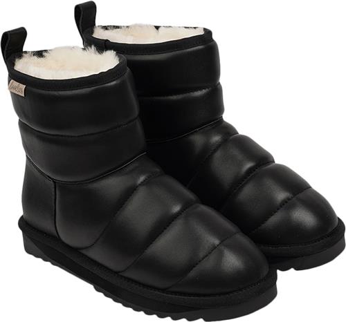 Se Lovelies Nebo Leather High Boots With Shearling Kvinde Black Vinterstøvler Str 37 - hos Magasin ved Magasin