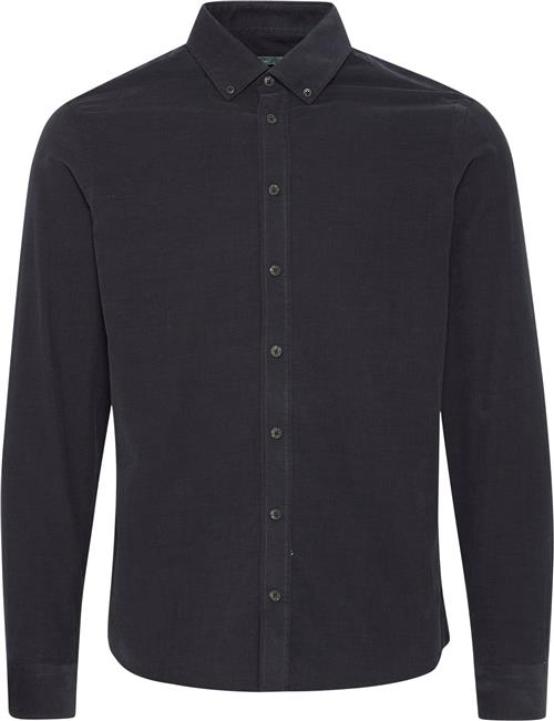 Casual Friday Cfanton LS BD Baby Corduroy Shirt Kvinde Dark Navy Skjorter Regular Fit Str S - hos Magasin