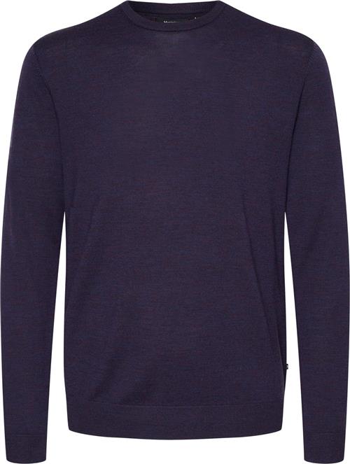 Matinique Margrate Merino Mand Nightshade Melange Sweaters Regular Fit Str L Merino - hos Magasin