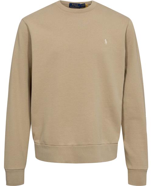 Polo Ralph Lauren Loopback Fleece Sweatshirt Mand Coastal Beige Sweatshirts Str XL - Bomuld hos Magasin