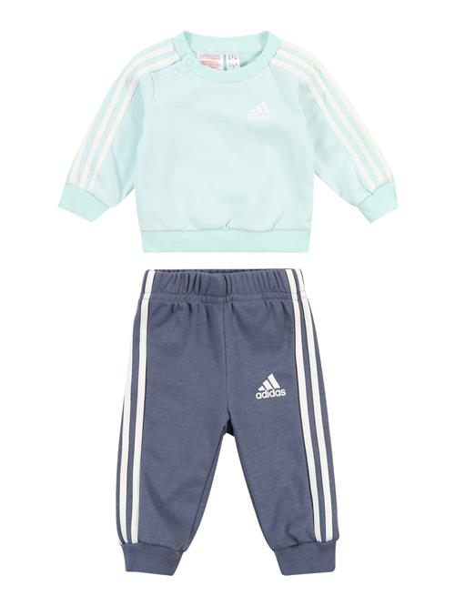 ADIDAS SPORTSWEAR Træningsdragt 'Essentials'  turkis / natblå / hvid