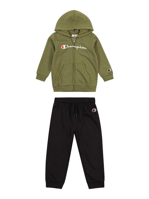 Champion Authentic Athletic Apparel Joggingdragt  khaki / rød / sort / hvid