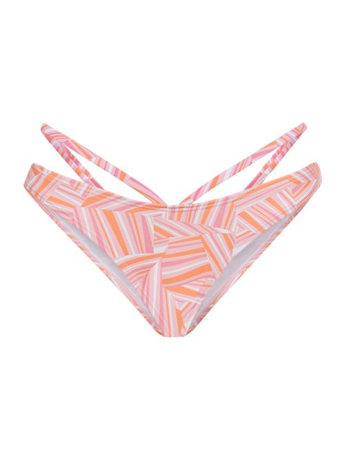 Se LSCN by LASCANA Bikinitrusse 'Lisa'  orange / lyserød / hvid ved About You