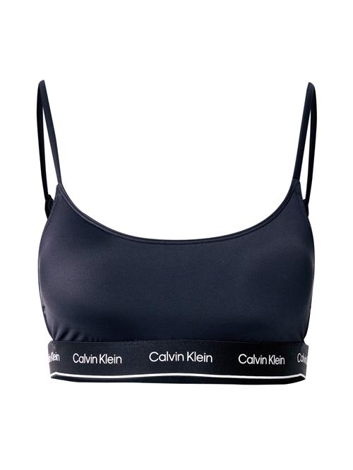 Calvin Klein Swimwear Bikinioverdel  sort / hvid