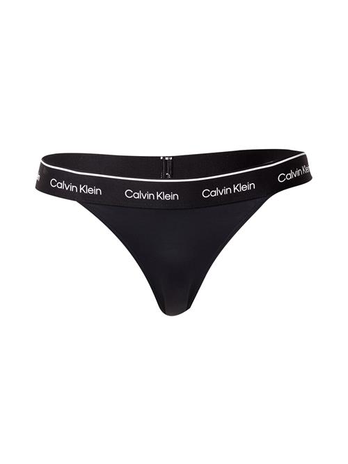 Calvin Klein Swimwear Bikinitrusse  sort / hvid