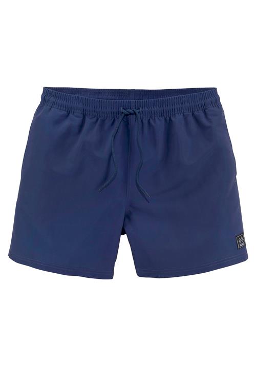 JOHN DEVIN Badeshorts  navy / sort / hvid