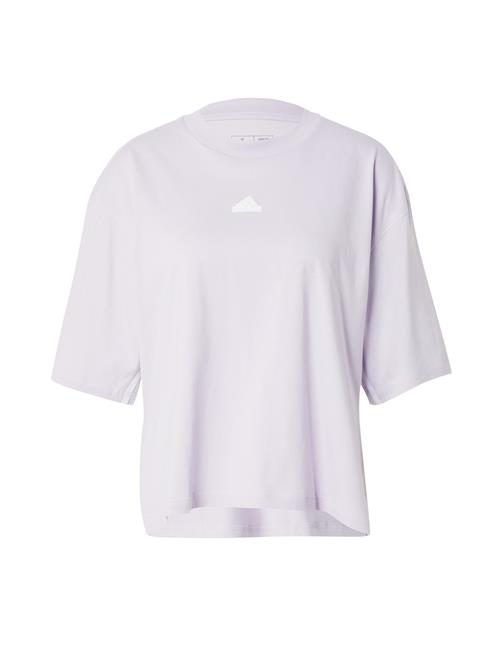 ADIDAS SPORTSWEAR Funktionsbluse  pastellilla / hvid