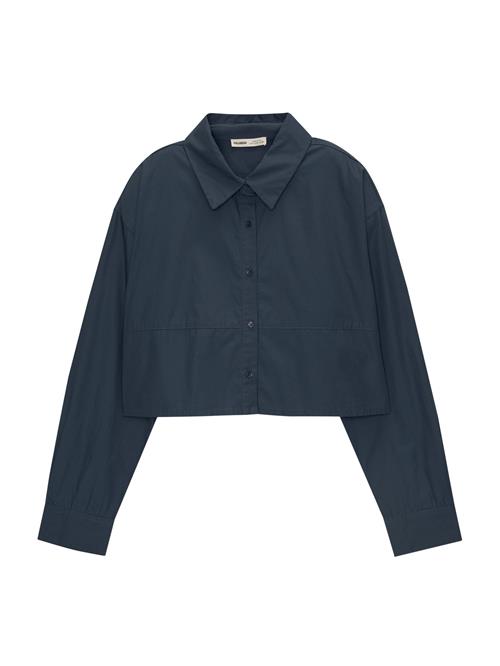 Pull&Bear Bluse  mørkeblå