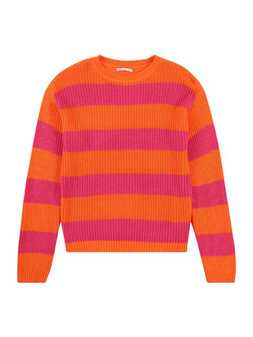 KIDS ONLY Pullover 'KOGSIF'  orange / mørk pink