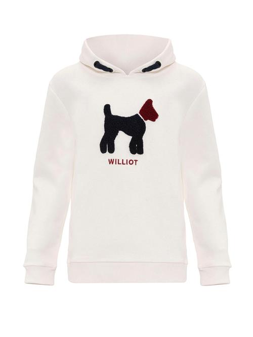 Williot Sweatshirt  ecru / sort