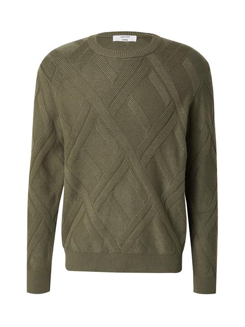 DAN FOX APPAREL Pullover 'Sascha'  oliven