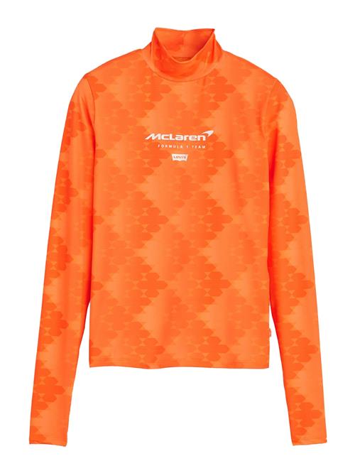 Se LEVI'S ® Shirts 'MCL SECOND SKIN'  orange / mørkeorange / hvid ved About You