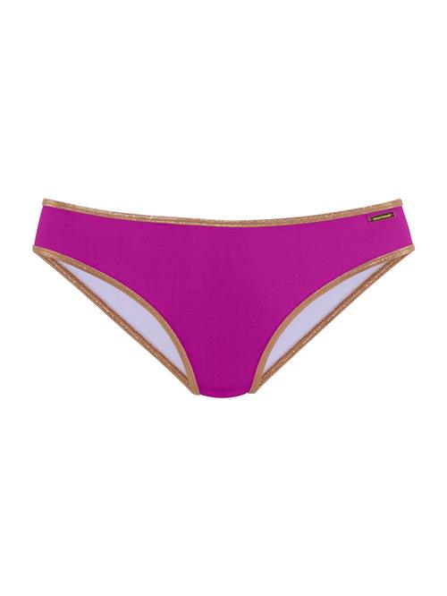 BRUNO BANANI Bikinitrusse 'Milano'  guld / neonlilla