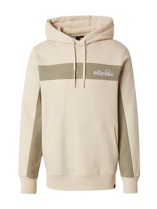 ELLESSE Sweatshirt 'Vierian'  beige / mørkebeige / hvid