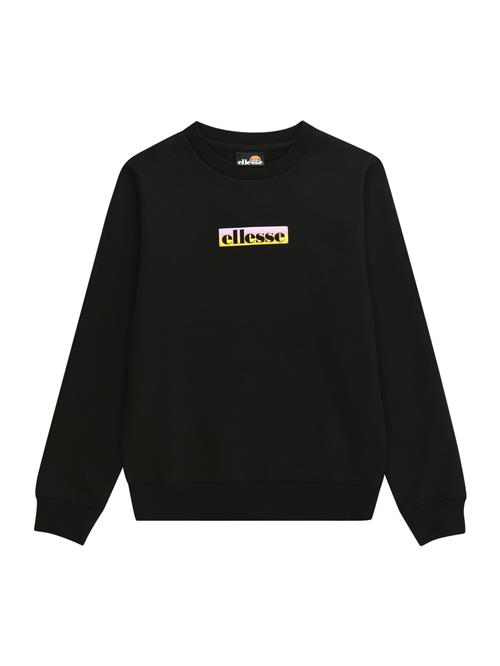 ELLESSE Sweatshirt 'Colegero'  gul / fersken / sort / hvid