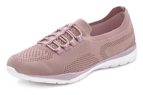 LASCANA Sneaker low  gammelrosa / hvid