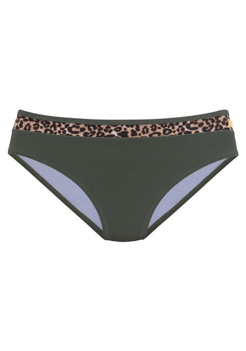 LASCANA Bikinitrusse  brun / khaki / sort