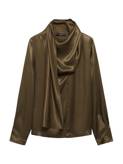 Se MANGO Bluse 'LAZA'  khaki ved About You