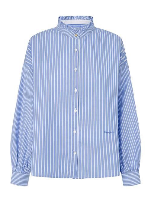 Pepe Jeans Bluse 'Pipery'  lyseblå / hvid