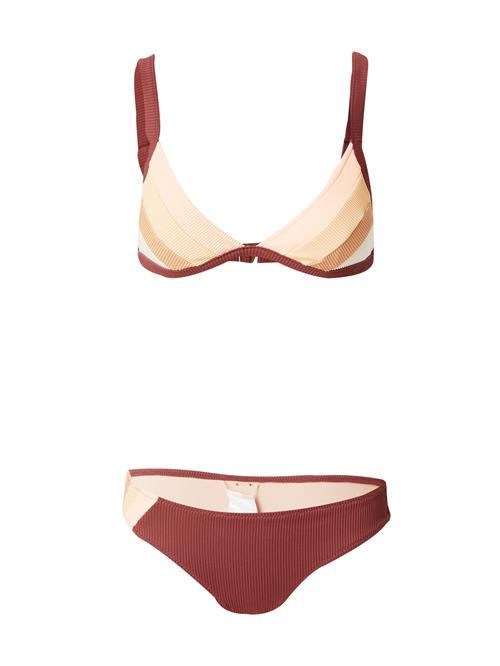 Se RIP CURL Bikini 'SURF REVIVAL'  beige / camel / pastelorange / rødviolet ved About You