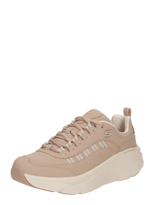 Se SKECHERS Sneaker low 'D'LUX WALKER 2.0'  taupe / pastelpink / sølv ved About You