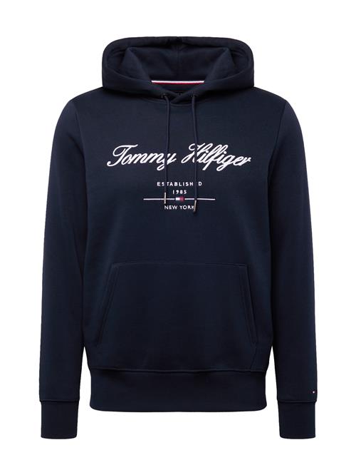 Se TOMMY HILFIGER Sweatshirt  navy / rød / hvid ved About You