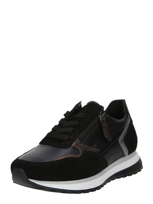 GABOR Sneaker low  navy / bronze / sølvgrå / sort