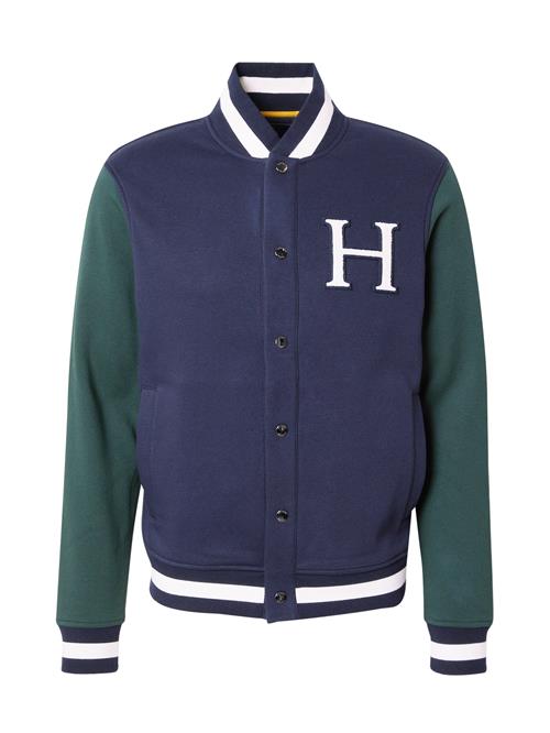 Hackett London Sweatjakke  navy / grøn / hvid