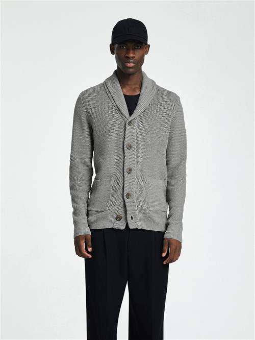 SELECTED HOMME Cardigan  grå