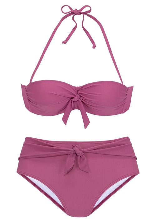 BUFFALO Bikini  rødviolet